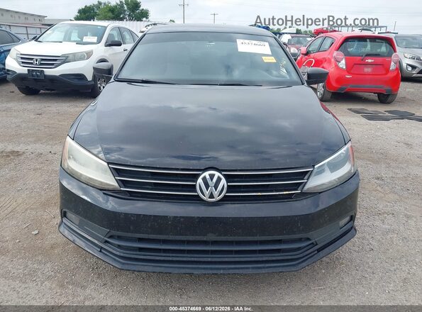 3VWD17AJ2GM231307 2016 VOLKSWAGEN JETTA Black Widok wnętrza z tyłu