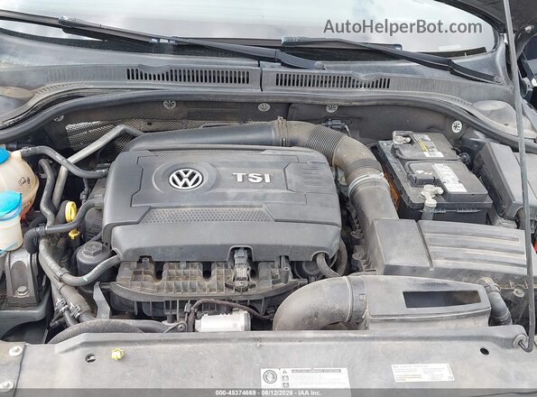 3VWD17AJ2GM231307 2016 VOLKSWAGEN JETTA Black Widok z tyłu