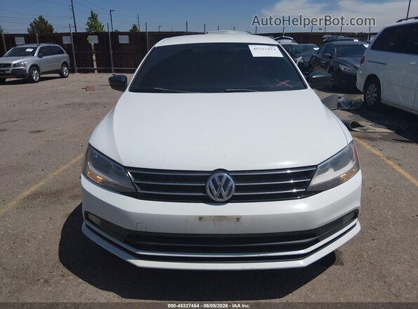 3VWD17AJ2GM413671 2016 VOLKSWAGEN JETTA White Instrument cluster view