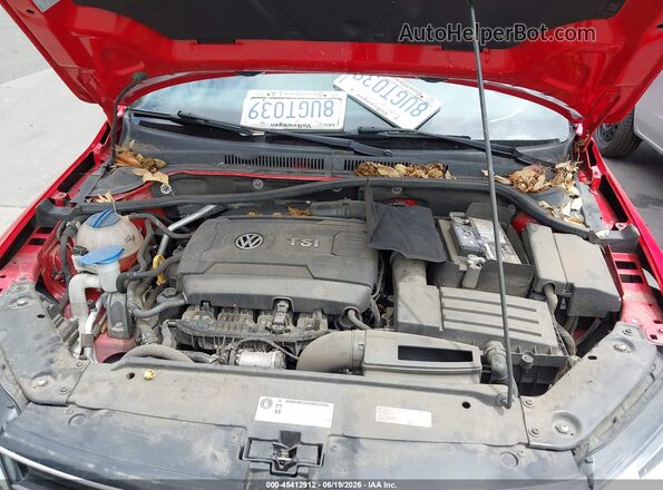3VWD17AJ3HM394484 2017 VOLKSWAGEN JETTA Red Widok z tyłu
