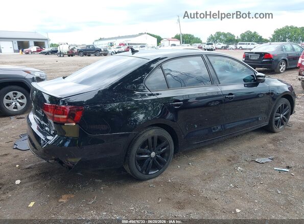 3VWD17AJ6JM226196 2018 VOLKSWAGEN JETTA Black უკანა მარჯვენა