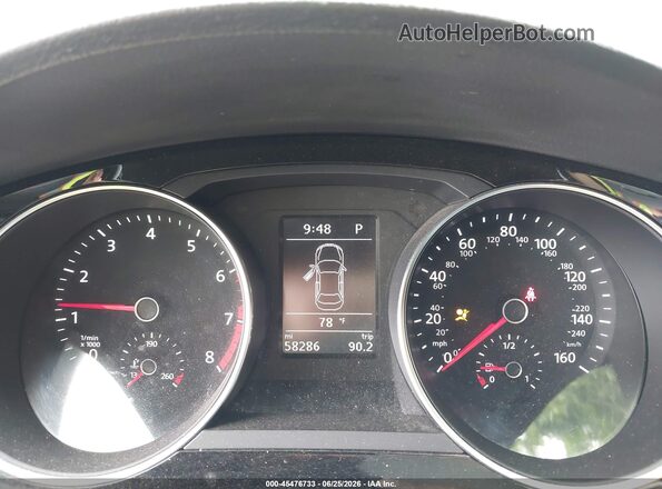 3VWD17AJ6JM226196 2018 VOLKSWAGEN JETTA Black უკანა სავარძლების ხედი