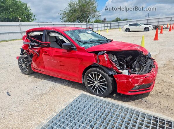 3VWD17AJ7GM286366 2016 VOLKSWAGEN JETTA Red Delantero derecho