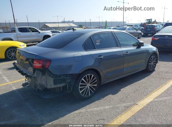 3VWD17AJ9GM326575 2016 VOLKSWAGEN JETTA Gray Задня права чверть