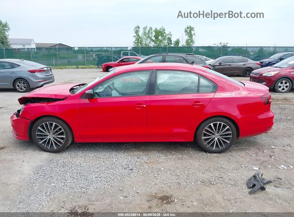 3VWD17AJ9HM394408 2017 VOLKSWAGEN JETTA Red Vista interior de 360 grados