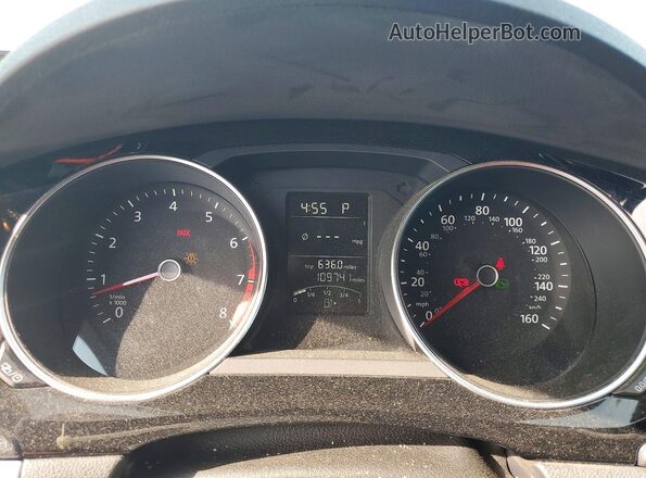 3VWD17AJ9HM398474 2017 VOLKSWAGEN JETTA White Widok zestawu wskaźników