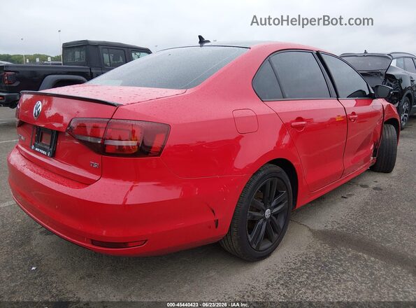 3VWD17AJ9JM236057 2018 VOLKSWAGEN JETTA Red უკანა მარჯვენა