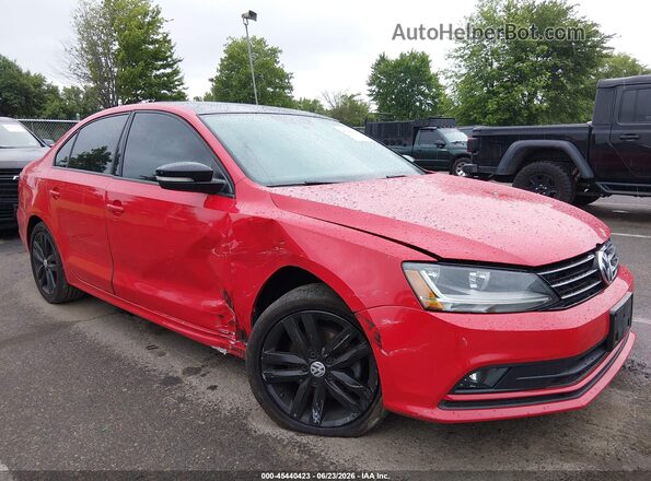 3VWD17AJ9JM236057 2018 VOLKSWAGEN JETTA Red წინა ხედი