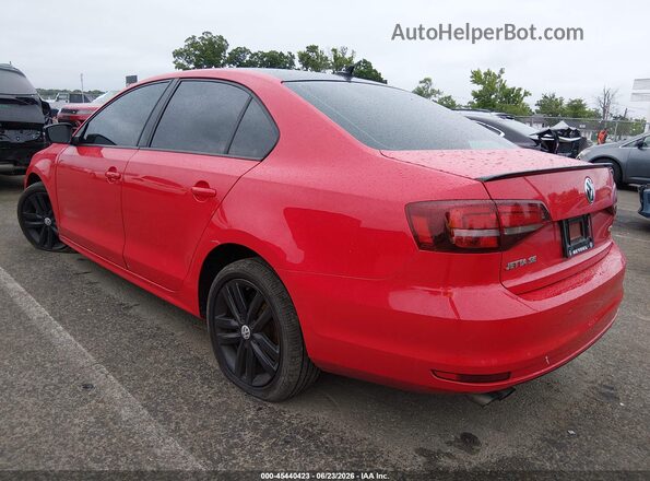 3VWD17AJ9JM236057 2018 VOLKSWAGEN JETTA Red უკანა მარცხენა