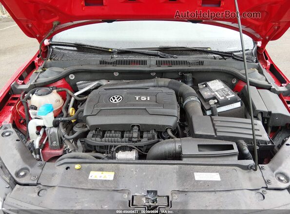 3VWD17AJ9JM236057 2018 VOLKSWAGEN JETTA Red უკანა ხედი