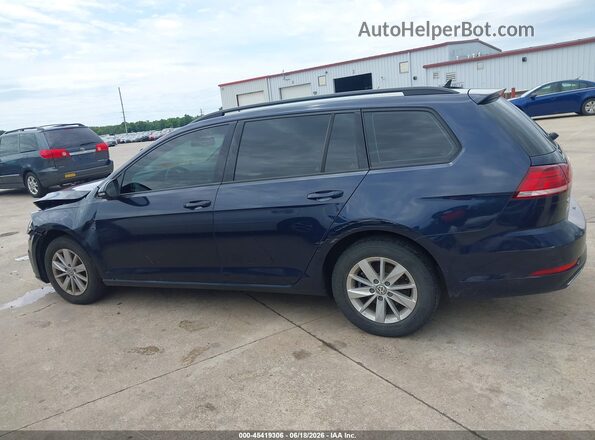 3VWD17AU7JM765954 2018 VOLKSWAGEN GOLF Blue სალონის 360-გრადუსიანი ხედი