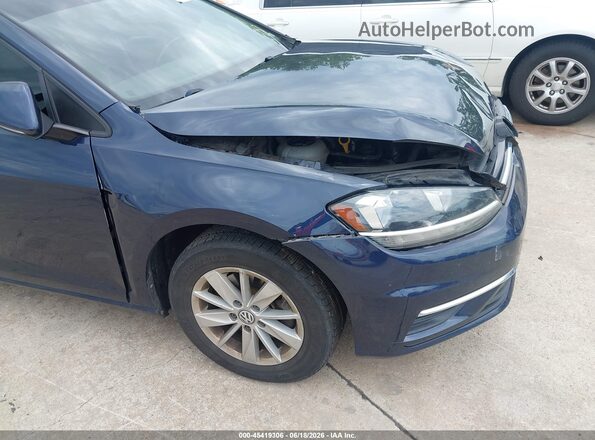 3VWD17AU7JM765954 2018 VOLKSWAGEN GOLF Blue 