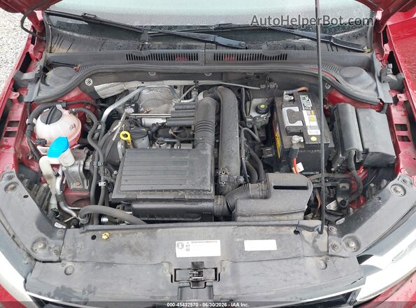 3VWD67AJ5GM365892 2016 VOLKSWAGEN JETTA Red Widok z tyłu