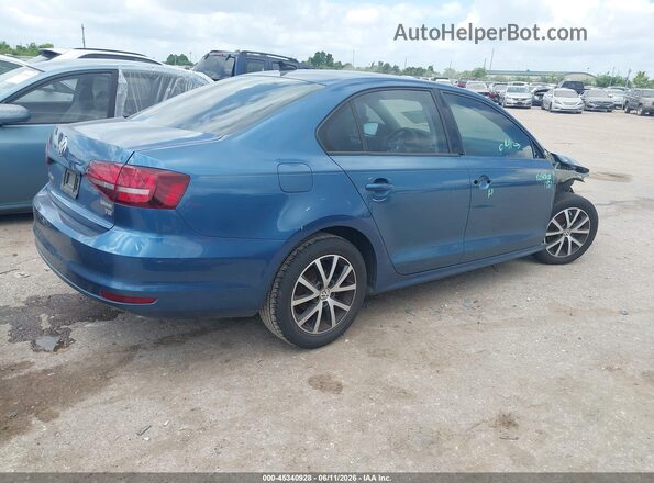 3VWD67AJ8GM391841 2016 VOLKSWAGEN JETTA Blue უკანა მარჯვენა