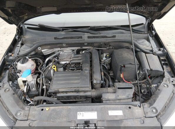 3VWDB7AJ0HM298910 2017 VOLKSWAGEN JETTA Black უკანა ხედი