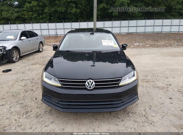 3VWDB7AJ0HM298910 2017 VOLKSWAGEN JETTA Black ხელსაწყოთა პანელის ხედი