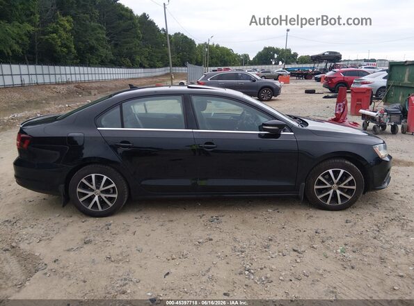 3VWDB7AJ0HM298910 2017 VOLKSWAGEN JETTA Black უკანა სალონის ხედი
