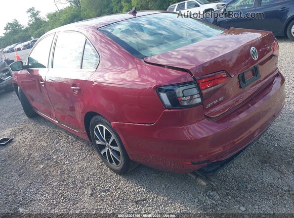 3VWDB7AJ0HM322459 2017 VOLKSWAGEN JETTA Red Հետևի ձախ