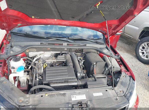 3VWDB7AJ0HM322459 2017 VOLKSWAGEN JETTA Red Հետևի տեսք