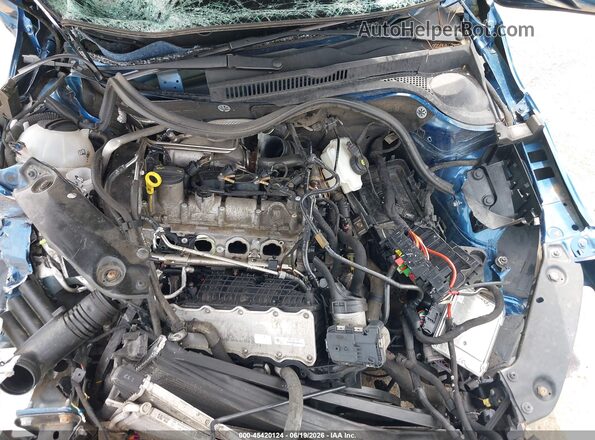 3VWDB7AJ1HM412834 2017 VOLKSWAGEN JETTA Blue Вид ззаду