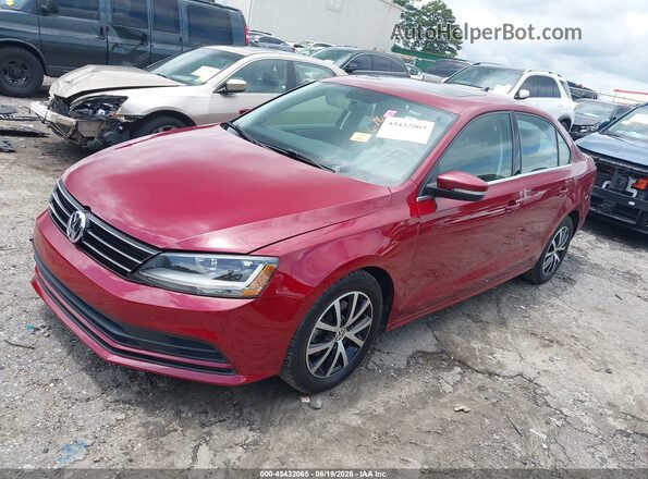 3VWDB7AJ2HM264550 2017 VOLKSWAGEN JETTA Red Przód lewy