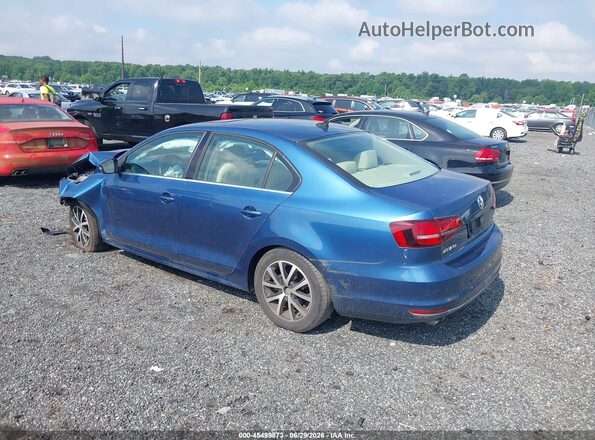 3VWDB7AJ2JM234566 2018 VOLKSWAGEN JETTA Blue Հետևի ձախ