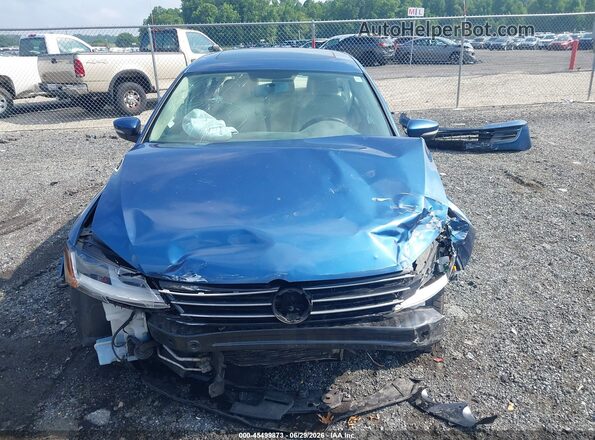 3VWDB7AJ2JM234566 2018 VOLKSWAGEN JETTA Blue Սալոնի հետևի տեսք