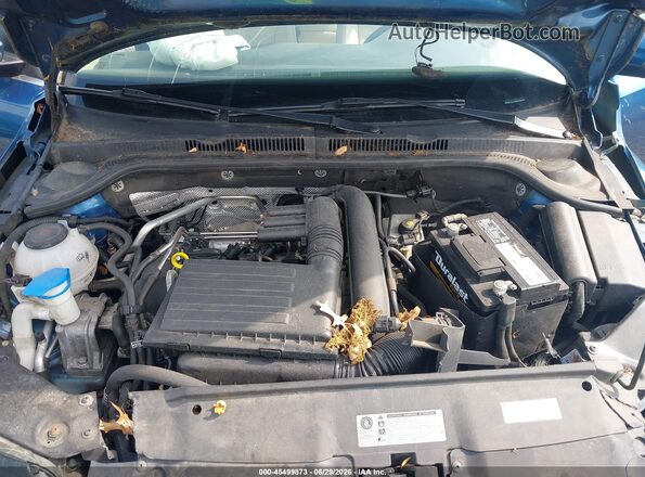3VWDB7AJ2JM234566 2018 VOLKSWAGEN JETTA Blue Հետևի տեսք