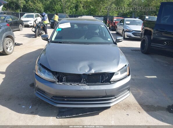 3VWDB7AJ3HM263438 2017 VOLKSWAGEN JETTA Gray Սարքավորումների վահանակի տեսք