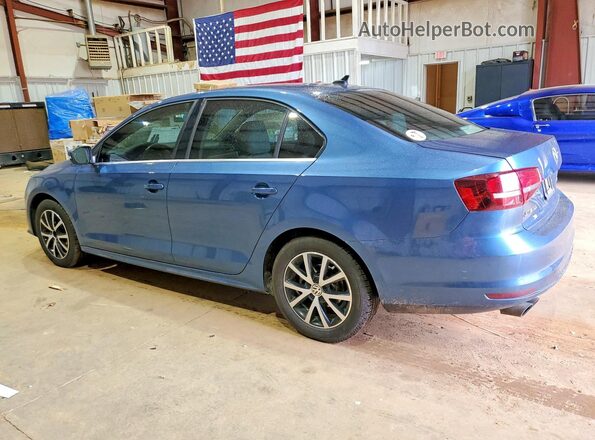 3VWDB7AJ3JM221664 2018 VOLKSWAGEN JETTA Blue Задня ліва чверть