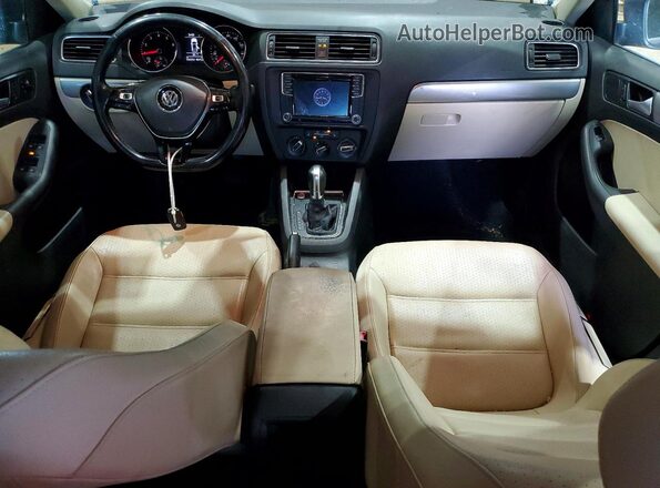 3VWDB7AJ3JM221664 2018 VOLKSWAGEN JETTA Blue Вид панелі приладів