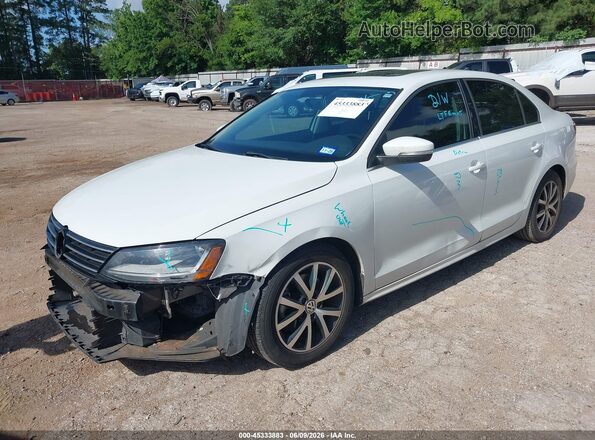 3VWDB7AJ4HM266381 2017 VOLKSWAGEN JETTA White Առջևի ձախ երեք քառորդ տեսարան