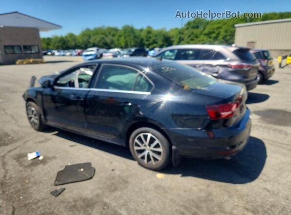 3VWDB7AJ5HM204231 2017 VOLKSWAGEN JETTA Black Tył lewy