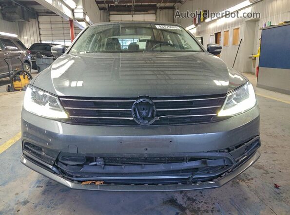 3VWDB7AJ5HM228500 2017 VOLKSWAGEN JETTA Gray Front view
