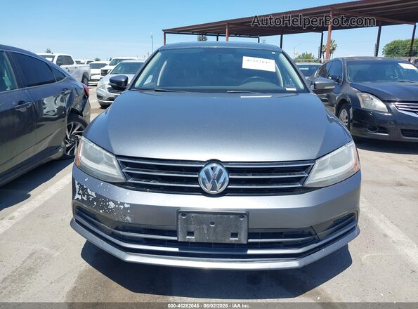 3VWDB7AJ6HM248089 2017 VOLKSWAGEN JETTA Gray Vista del cuadro de instrumentos