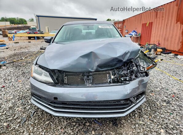 3VWDB7AJ6HM322191 2017 VOLKSWAGEN JETTA Gray Դիմացի տեսք