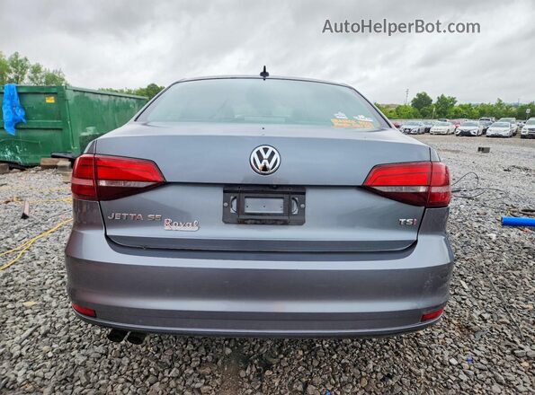 3VWDB7AJ6HM322191 2017 VOLKSWAGEN JETTA Gray Հետևի տեսք