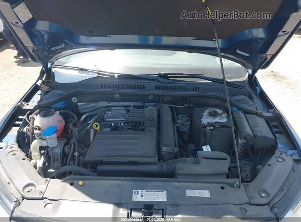 3VWDB7AJ6HM355482 2017 VOLKSWAGEN JETTA Blue Вид ззаду