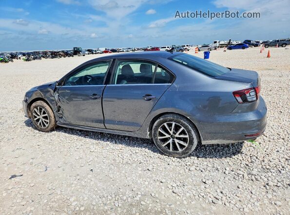 3VWDB7AJ6JM223053 2018 VOLKSWAGEN JETTA Серый Задняя левая четверть