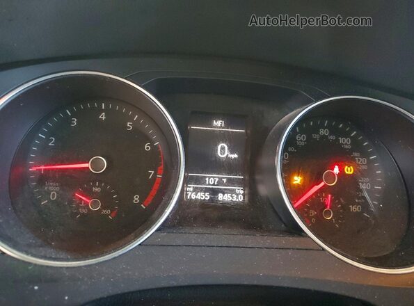 3VWDB7AJ7HM281344 2017 VOLKSWAGEN JETTA White Widok zestawu wskaźników