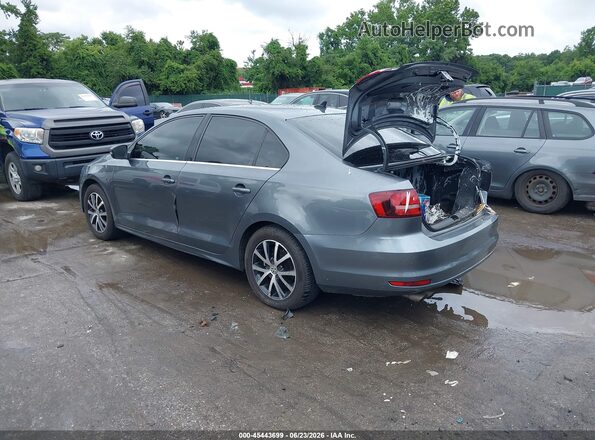 3VWDB7AJ8HM408716 2017 VOLKSWAGEN JETTA Gray Tył lewy