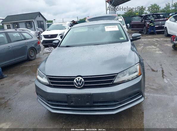 3VWDB7AJ8HM408716 2017 VOLKSWAGEN JETTA Gray Widok zestawu wskaźników