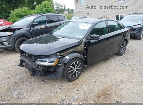 3VWDB7AJ8JM263893 2018 VOLKSWAGEN JETTA Black Передня ліва чверть
