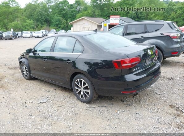 3VWDB7AJ8JM263893 2018 VOLKSWAGEN JETTA Black Задня ліва чверть