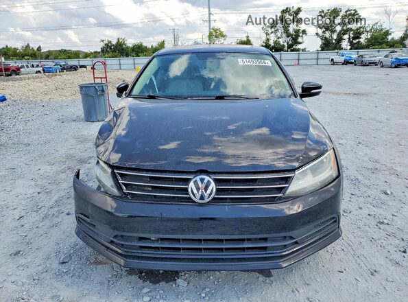 3VWDB7AJ9HM240214 2017 VOLKSWAGEN JETTA Black Вид спереду