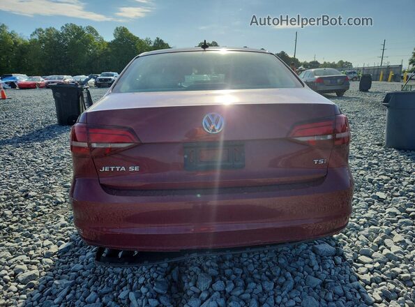 3VWDB7AJ9HM314490 2017 VOLKSWAGEN JETTA Burgundy Rear view