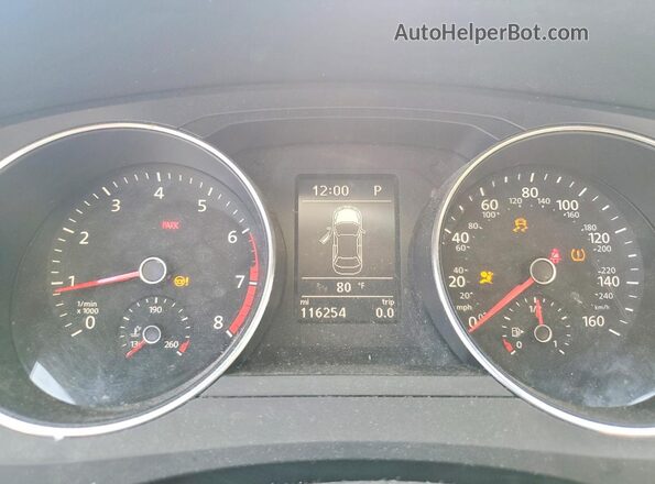 3VWDB7AJ9HM314490 2017 VOLKSWAGEN JETTA Burgundy Instrument cluster view