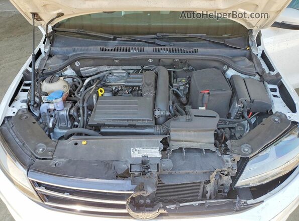 3VWDB7AJXHM262285 2017 VOLKSWAGEN JETTA White Вид задньої частини салону