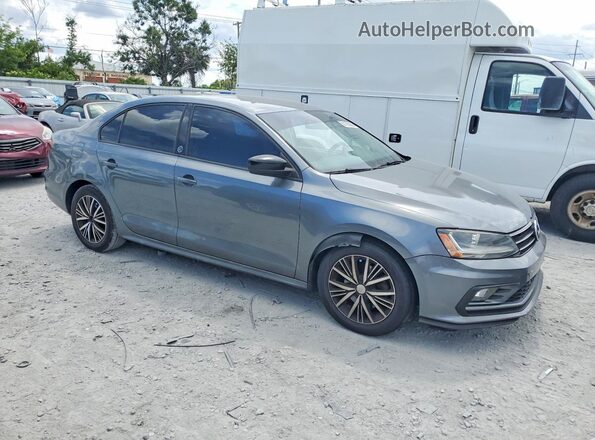 3VWDB7AJXJM206577 2018 VOLKSWAGEN JETTA Серый 