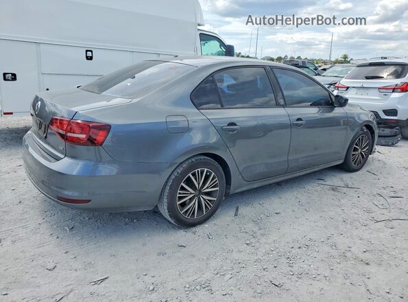 3VWDB7AJXJM206577 2018 VOLKSWAGEN JETTA Серый 
